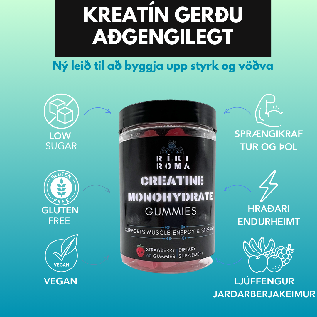 KREATÍN GÚMMÍNAMMI